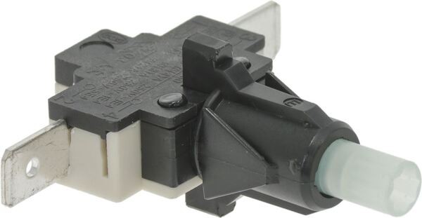 Einpoliger Drucktaster 16A 250V Schwarz | LELIT Ersatzteile