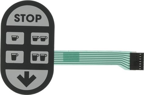 Tastaturfolie 6 Tasten - COMPACT-A | Faema Ersatzteile