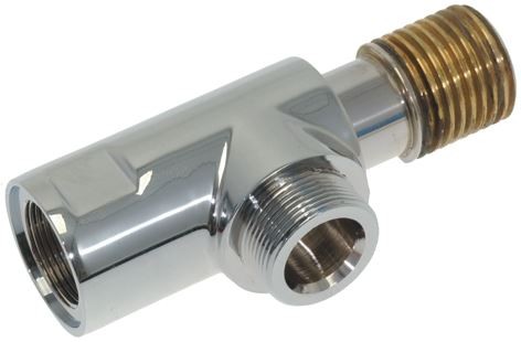 Hahnkörper Wasser/Dampf Verchromt | Elektra Ersatzteile