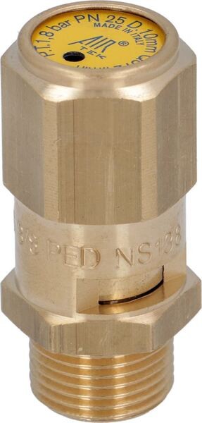 Sicherheitsventil für Boiler ø 3/8"M 1,8 bar CE-PED | Orchestrale Ersatzteile