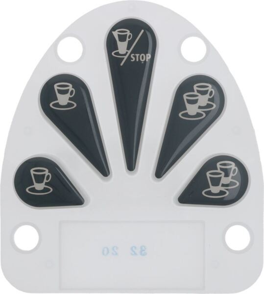 Bedienfeld 5 Tasten G/S