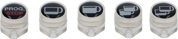 Bedruckter Taster / Knopf (5 Stück) | Wega Ersatzteile