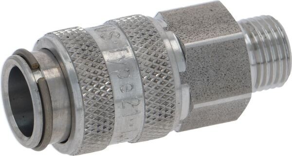 Schnellanschluss männlich aus Stahl | Wega Ersatzteile