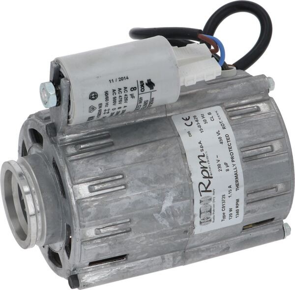 Motor Rpm M/Schellenanschluss 120W 230V | Orchestrale Ersatzteile