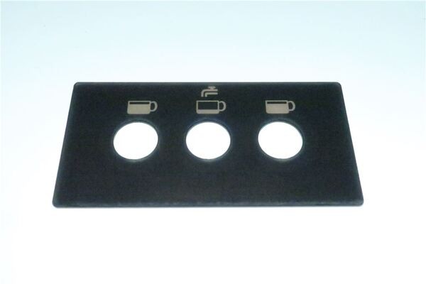 Klebe-Etikett für Tastatur | Wega Ersatzteile