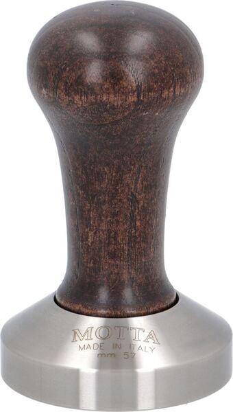 Tamper aus Holz und Inox 57mm