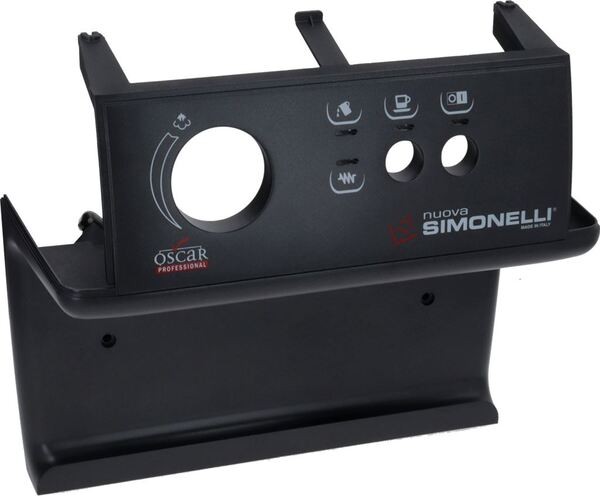 Frontgehäuse mit Anthrazitfarbenen Bedienelementen | OSCAR | Simonelli Ersatzteile