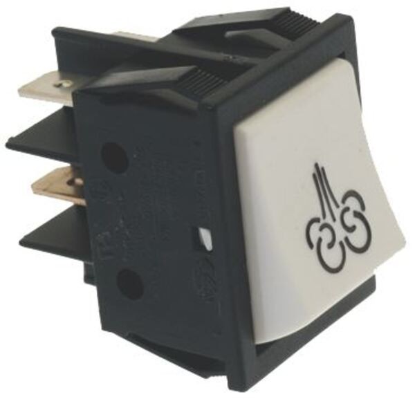 Schalter 2 - Polig 16A 250V Weiß