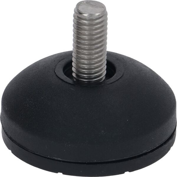 Maschinenfuß D40 H18 M8 Außengewinde