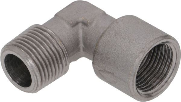 L - Anschluss Vernickelt 3/8"M-3/8"F