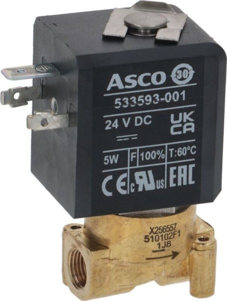 Magnetventil 2-WEG 1/8" 24VDC 9W| Sanremo Ersatzteile