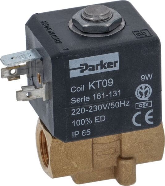 Magnetventil 2 Wege PARKER 220V 1/4 KT09 | CREM Ersatzteile