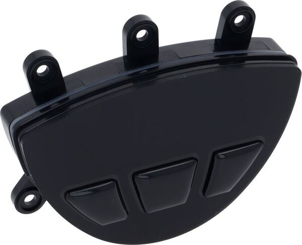 Versorgungsplatine Schwarz mit 3 Tasten