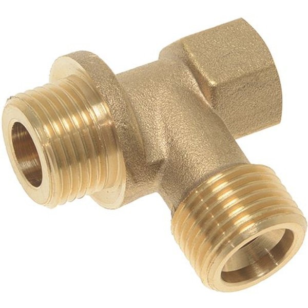 Anschluss für Erhitzer 1/2"M-1/2"M-1/4"F