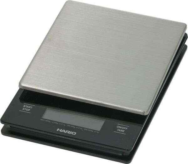 Digital Espresso Waage V60 Metall Hario