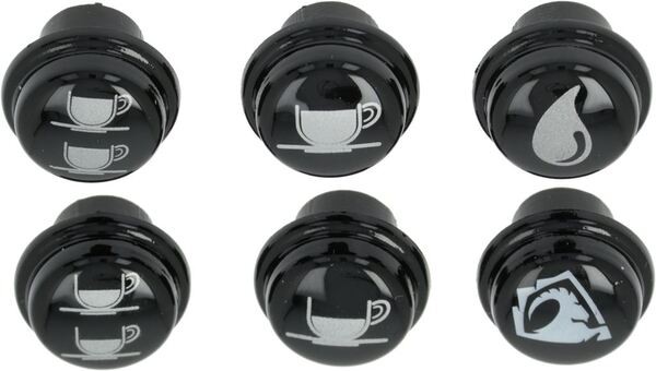 Tasten-Kit Blau Schwarz | Sanremo Ersatzteile