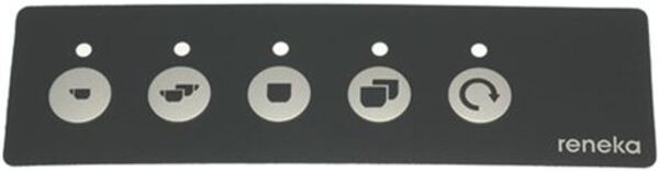Tastaturfolie 5 Tasten | Reneka Ersatzteile