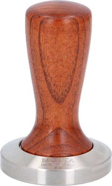 Tamper Holz und Edelstahl 58mm