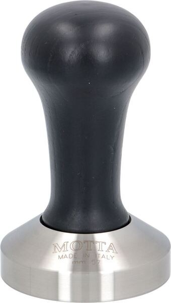 Tamper aus Holz und Inox 57 mm