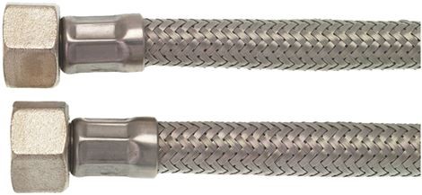 Metall flex-Schlauch Ø 3/8 Fc X Fc 710 mm | Visacrem Ersatzteile