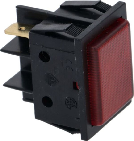 Signallampe rot, rechteckig | Simonelli Ersatzteile