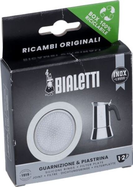 Blister 1 Dichtung 1 Filter 1/2 Tassen Bialetti
