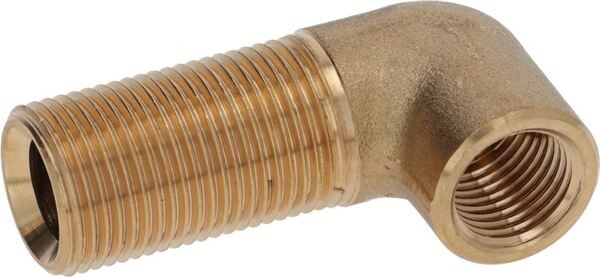 L-Anschluss Ø 1/4"F - 3/8"M Gas Länge 50 mm | Astoria Ersatzteile