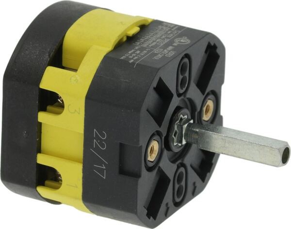 Umschalter 0-1 Stellungen 25A 600V | Spaziale Ersatzteile