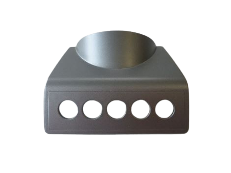 Front-Gruppenabdeckung Unten 5 Löcher Grau | Simonelli Ersatzteile