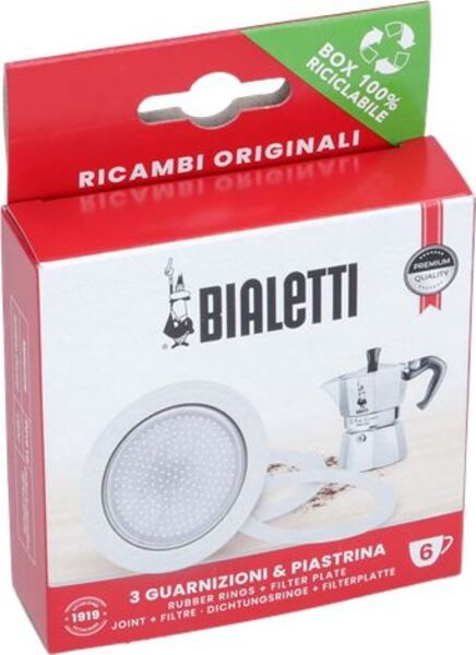 Bilster 3 Dichtungen 1 Filter 6 Tassen