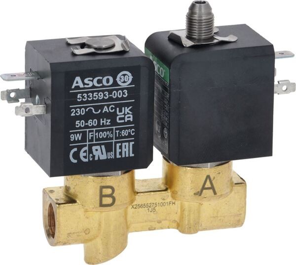 Doppelmagnetventil 2 & 3-Weg 230V 50-60Hz | Simonelli Ersatzteile