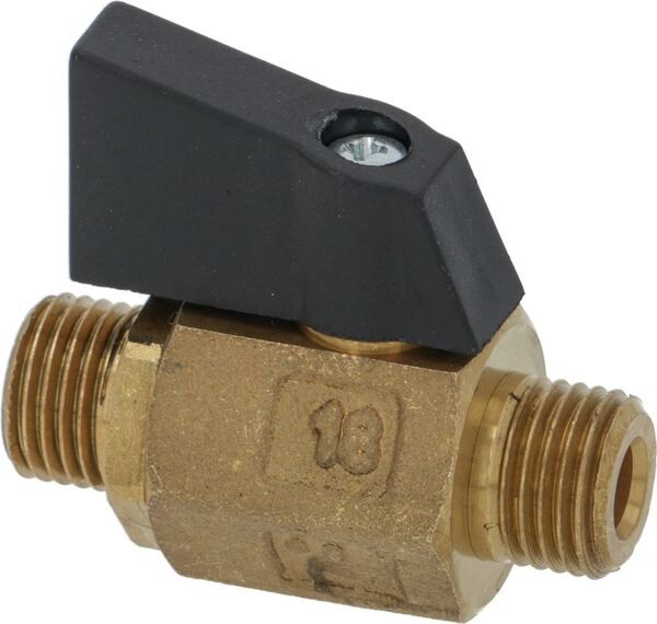 Kugelhahn 1/4" beidseitig AußenGewinde | Astoria Ersatzteile