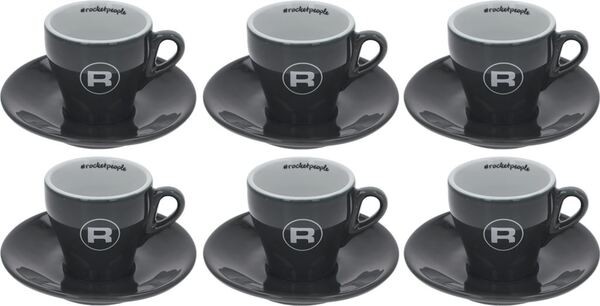 6 Flat - Tassen Rocket Hashtag