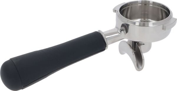 Siebträger 2 Wege S/S Schwarzes Leder