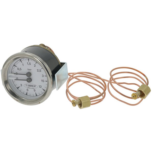 Pumpen - Erhitzer Manometer 60 mm