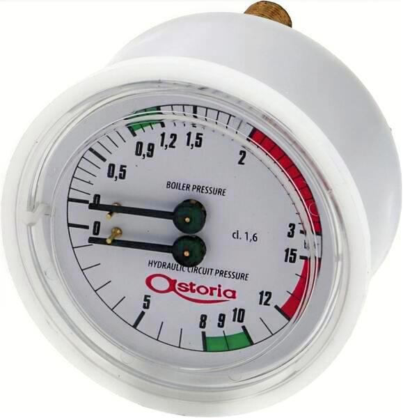 Doppelmanometer Boiler/Pumpe Ø 63 mm | Astoria Ersatzteile