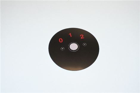 Schalter-Etikett | Sanremo Ersatzteile