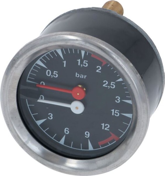 Manometer Schwarz Ø 52 mm | Sanremo Ersatzteile