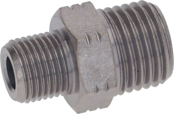 Anschluss Gerade ø 1/4"M x 1/8"M GAS Gesamtlänge 23,5 mm | Astoria Ersatzteile