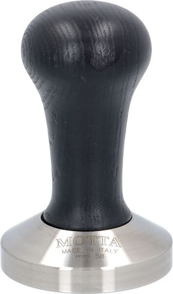 Tamper aus Holz und Inox 58mm