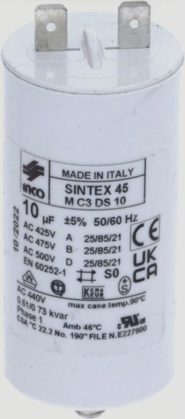 Kondensator 10µF | Simonelli Ersatzteile