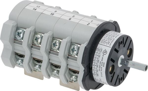 Drehschalter 0–2 Stellungen, 600 V / 32 A | Astoria Ersatzteile