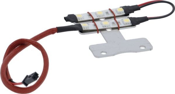 6 weiße LED-Lichtstreifen | Wega Ersatzteile