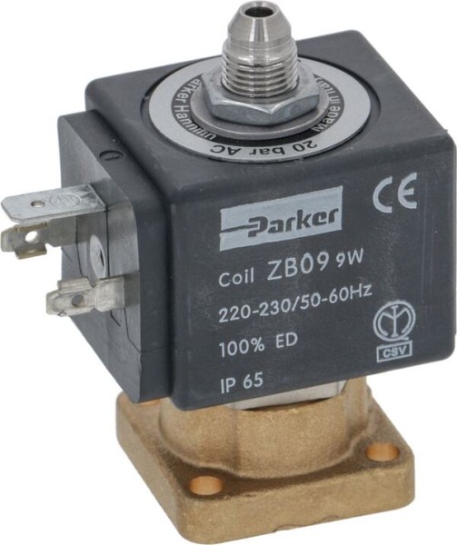 Magnetventil mit Spule PARKER 3-WEG 230V 50/60Hz | Spaziale Ersatzteile