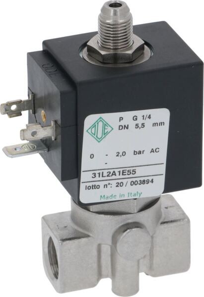 Magnetventil 1/4-1/4 1/8