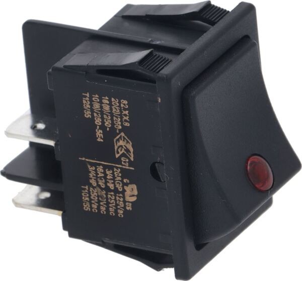 Wippenschalter Schwarz | CREM Ersatzteile