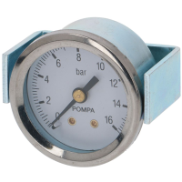 MANOMETER PUMPE 39mm 0-16 bar
