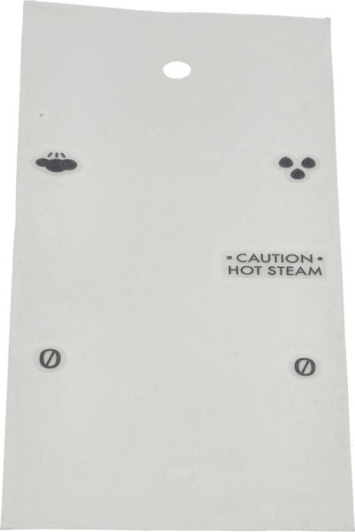 Autosteam-Dampfklebeetikett | Faema Ersatzteile