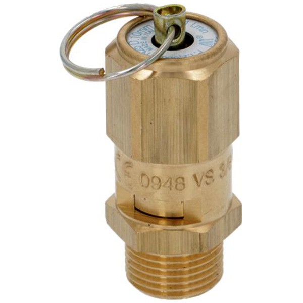 Ventil für Boiler 3/8"M 2,5 bar CE-PED