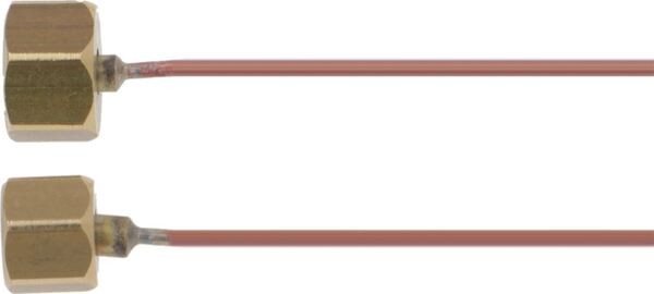 Schlauch Manometer/Pumpe Ø 1/8"Fx1/4"F Länge 400 mm | Simonelli Ersatzteile